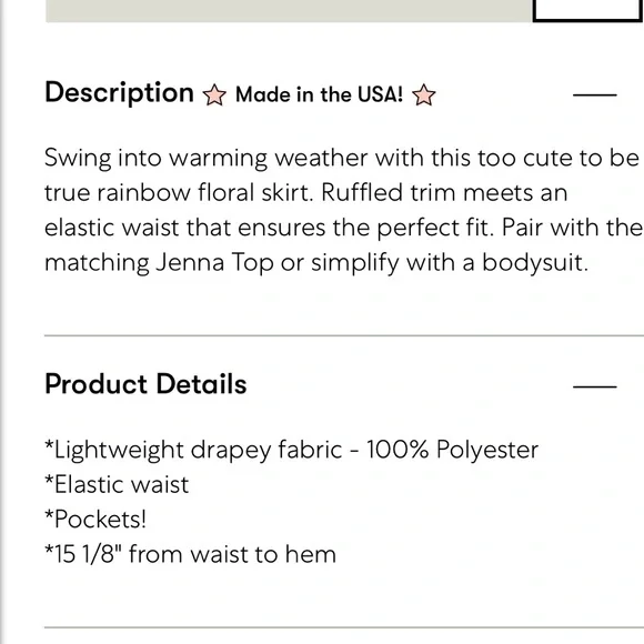 Show Me Your Mumu Short Mini Swing Skirt In Groovy Blooms Floral Size XS NWT! - Picture 11 of 11